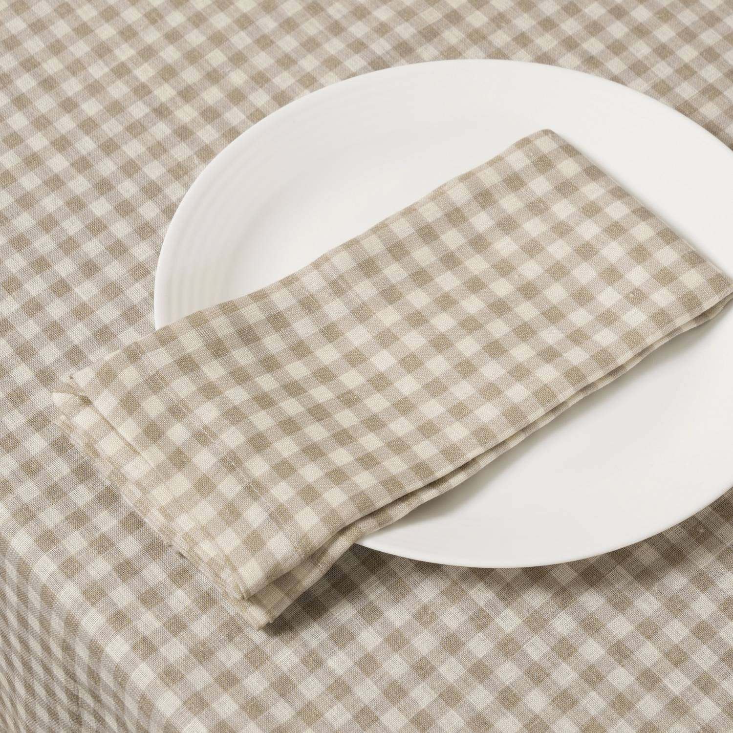 100% Linen Printed Napkins